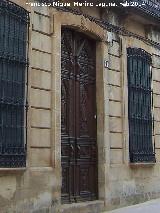 Casa de la Avenida Virgen de la Consolacin n 21. Puerta de entrada