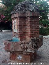 Fuente del Parque de los Artesanos. 