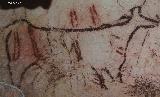 Pinturas rupestres de la Cueva de la Pileta. Uro fechado 20.130 a.C.