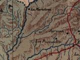 Aldea La Agracea. Mapa 1901