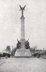 Monumento a las Batallas. Foto antigua