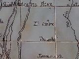 Aldea Villar de las Cuevas. Mapa de Bernardo Jurado. Casa de Postas - Villanueva de la Reina