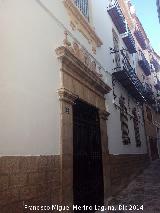 Casa de la Calle Montero Moya n 9. 