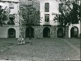 Plaza de la Magdalena. Foto antigua. Archivo IEG