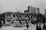 Plaza de las Batallas. Foto antigua. Antiguo Comedor Social