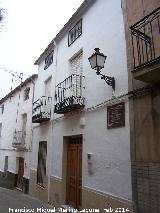Casa de Juan Prez de Moya. Fachada