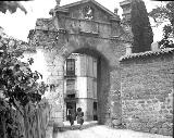 Muralla de Jaén. Puerta del Ángel. Foto antigua. Foto de Roselló