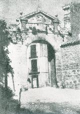 Muralla de Jaén. Puerta del Ángel. Foto antigua
