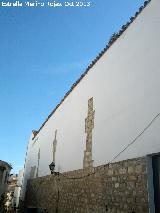 Real Monasterio de Santa Clara. Muro trasero