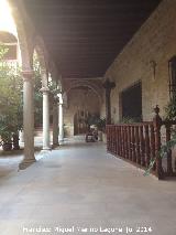 Real Monasterio de Santa Clara. Galería del claustro