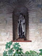 Real Monasterio de Santa Clara. Virgen del claustro