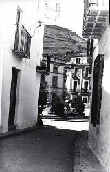 Calle Paco Clavijo. Foto antigua. Foto de Jacinto Mercado
