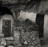 Casas Cueva de la Guarida. Foto antigua