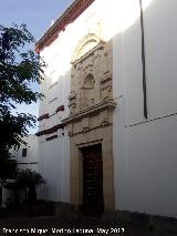 Iglesia Conventual de San Pedro de Alcántara. Portada lateral