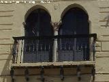 Casa de los Aguayos. Balcón