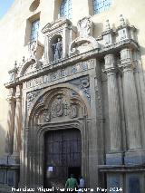 Iglesia Conventual de San Agustín. Portada