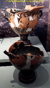 Yacimiento arqueológico de Ategua. Tumba de las Cráteras. Siglo IV a.C. Museo Ibero de Jaén