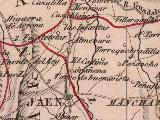 Aldea Graena Alta. Mapa 1847