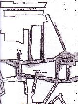 Calle del Vicario. Plano 1940