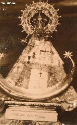 Virgen de la Capilla. Foto antigua