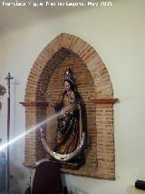 Iglesia de San Juan. Virgen del Socorro en la Sacrista