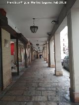 Calle Corredera de San Fernando. Soportales