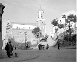 Iglesia de San Roque. 1960. Construyndose