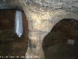 Cueva de las Ofrendas de Chircales. Columna