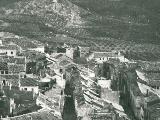 Convento de Santa Teresa. Foto antigua. Desde el Cerro Tambor. Fotografa de Jaime Rosell Caada. Archivo IEG