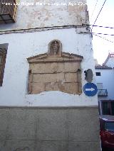 Pilar de la Calle Real. 