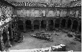 Convento de Santo Domingo. Foto antigua durante su reconstrucción