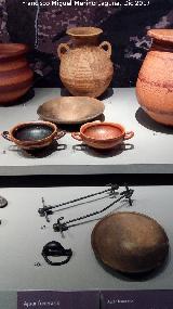 Necrpolis de la Carada. Ajuar de la Tumba de las dos Copas Jnicas. Museo Ibero de Jan