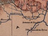 Ro Guadahortuna. Mapa 1901