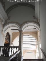 Palacio de Villardompardo. Terminacin de la escalera