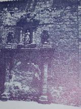 Convento de la Coronada. Foto antigua. Portada