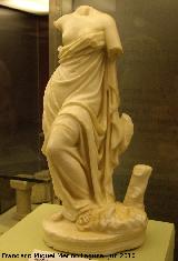Villa romana del Cortijo de los Robles. Escultura de Venus en mrmol. Siglo II d.C. Museo Provincial de Jan
