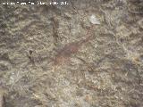 Pinturas rupestres de la Cueva de los Herreros Grupo III. Pez?