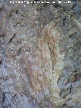 Pinturas rupestres de la Cueva de los Herreros Grupo III. Puntos o digitaciones