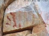 Pinturas rupestres de las Vacas del Retamoso IV. Zig Zag