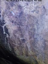 Pinturas rupestres de las Vacas del Retamoso V Grupo I. Oculado inferior