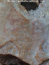 Pinturas rupestres de las Vacas del Retamoso VI. Figuras de la derecha