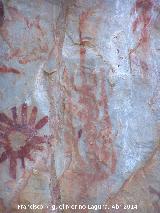 Pinturas rupestres de la Pea Escrita. Grupo VI. Figura