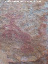 Pinturas rupestres de la Pea Escrita. Grupo IX