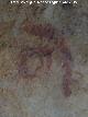 Pinturas rupestres del Abrigo de los rganos II