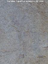 Pinturas rupestres del Abrigo de los rganos IV. U invertida inferior derecha