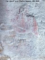 Pinturas rupestres de las Vacas del Retamoso IX. Pectiniforme