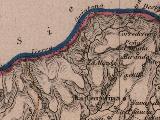 Sierra Quintana. Mapa 1862