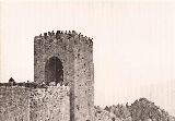 Castillo Nuevo de Santa Catalina. Torre de la Vela. Foto antigua