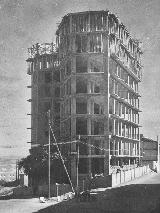Edificio Torre de Jan. Foto antigua. En construccin