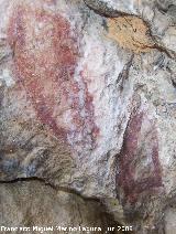 Pinturas rupestres de la Cueva de Ro Fro. Figuras ovales